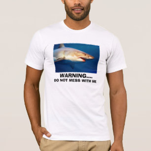 Grote witte haai t-shirt