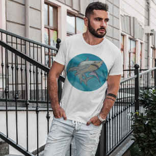 Grote witte haai t-shirt