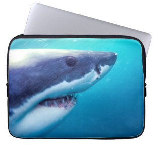 Grote witte haai Zuid-Afrika Laptop Sleeve