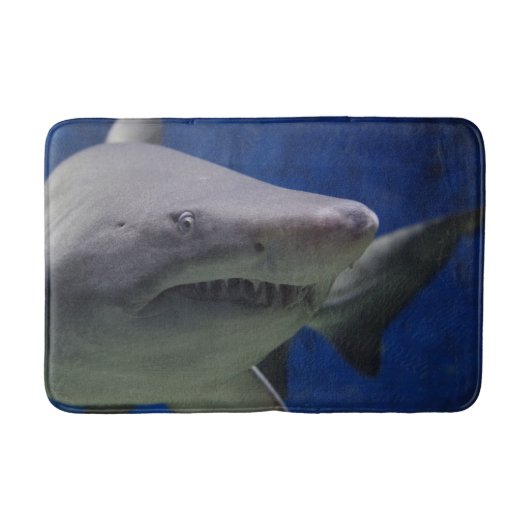 Grote witte haaienkast Rug Mat Home Decor (Voorkant)