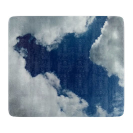 Grote wolken snijplank