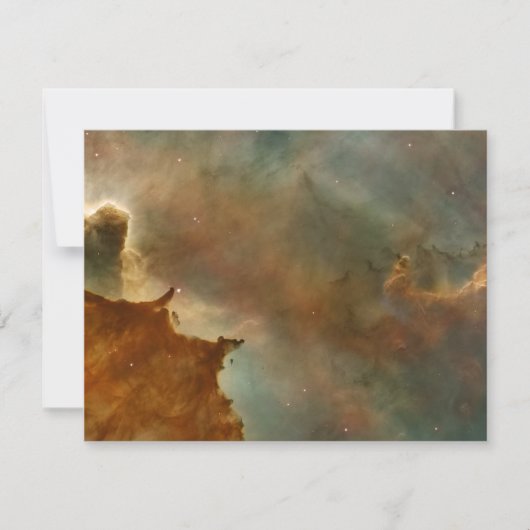 Grote wolken van de Corina Nebula Kaart (Voorkant)