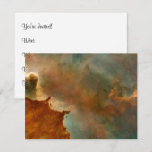 Grote wolken van de Corina Nebula Kaart (Voorkant / Achterkant)