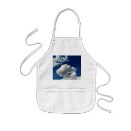 Grote zachte wolk kinder schort