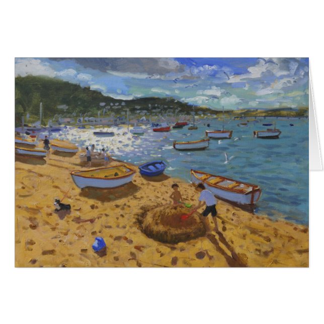 Grote zandkasteel Teignmouth 2013 (Voorkant Horizontaal)