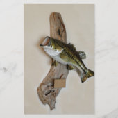 grote zeebaars flyer (Voorkant)