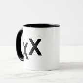 Grote zeebodem van de Mok Jefferson XX Coffee (Voorkant links)