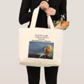 Grote zeemeermin-Tas Grote Tote Bag (Voorkant (product))