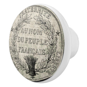  Grote Zegel in Frankrijk Keramische Knop