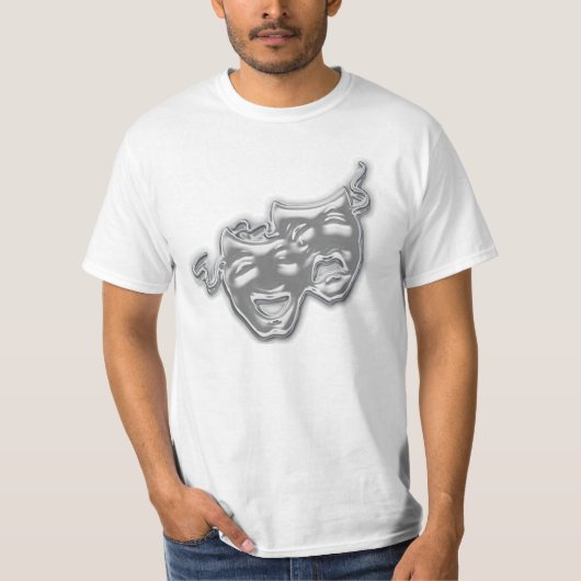 Grote zilvermaskers T-shirt (Voorkant)