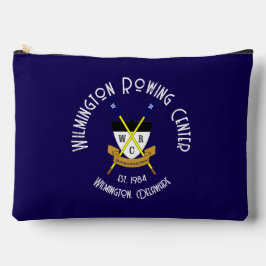 Grote zip zakje blauw etui