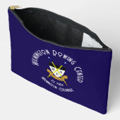 Grote zip zakje blauw etui (Open)