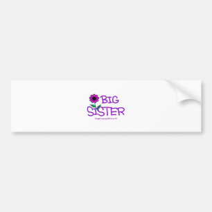 GROTE ZISTER - HOE BEN IK ME? BUMPERSTICKER