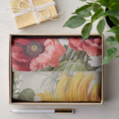 Grote Zonnebloem & Poppies Boeket Decoupage Tissuepapier (Geschenk)