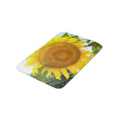 Grote zonnebloemen badmat (Gekanteld)