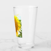 Grote zonnebloemen glas (Links)