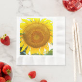 Grote zonnebloemen servet (Insitu)