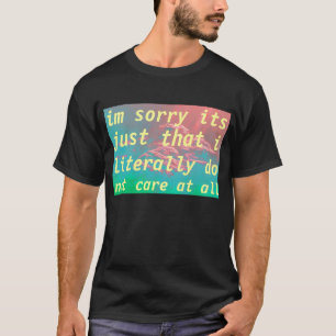 grote zorg voor dont t-shirt