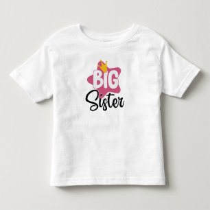 Grote Zus Bevorderd tot Grote Zus Aankondiging Kinder Shirts