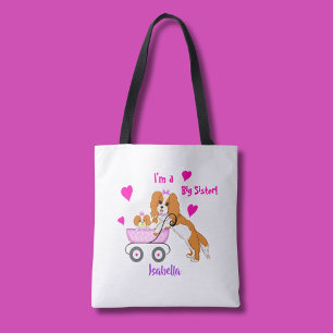 Grote zus Cavalier King Charles Spaniel Naam Draagtas