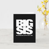 Grote Zus: Chronologisch Bevoorrecht Sinds [Jaarta Kaart (Gele Bloem)