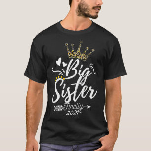 Grote zus eindelijk 2021 wordt snel GroteZus Leopa T-shirt