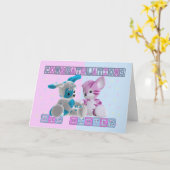 Grote zus gefeliciteerd kaart (Gele Bloem)