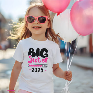 Grote zus laden, 2025 Kind, Peuter, Baby T-shirt