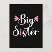 Grote zus, lief briefkaart (Voorkant)