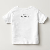 Grote Zus | Persoonlijke Aankondiging Nieuwe Baby Kinder Shirts (Achterkant)