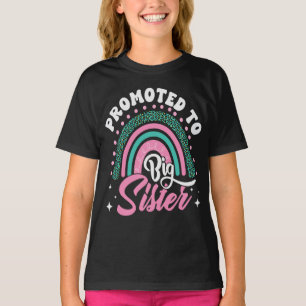 Grote Zus Regenboog Bevorderd tot Grote Zus Aankon T-shirt