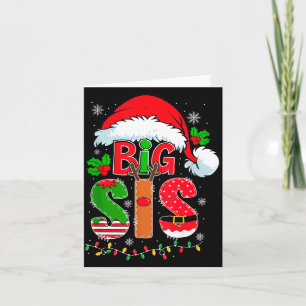 Grote Zus Sinterklaas Hoed Nieuwe Oudere Zus Aanko Kaart