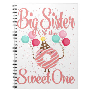 Grote zus van de Sweet One familie bijpassende 1e Notitieboek