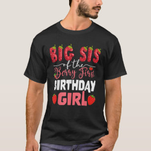 Grote zus van The Berry eerste verjaardag van meis T-shirt