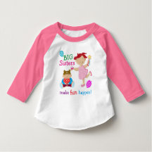 Grote zussen maken een vlinder.