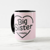 Grote Zuster Liefde Mok (Voorkant links)