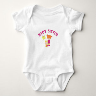 Grote zuster met Baby zuster Proud zuster Romper