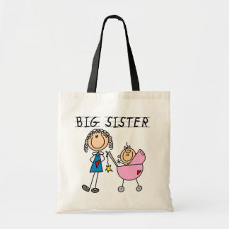 Grote zuster met kleine zuster T-shirts en cadeaut Tote Bag
