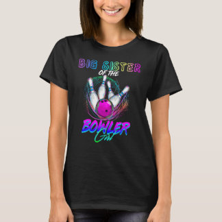 Grote zuster van het Bowler-meisje die familie Bow T-shirt