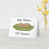 Grote Zuster van Tweelingen Kaart (Gele Bloem)