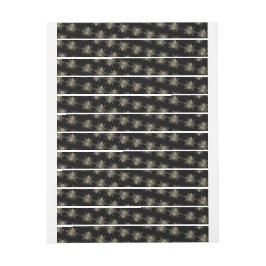 Grote zwarte etiketten voor bijenbeveiliging