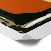 Grote zwarte kat, Jazz Music Poster (Hoek)