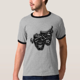 Grote zwarte maskers Ringer T-shirt