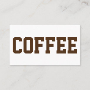 Grote zwarte tekst op witte Punch Loyalty Card