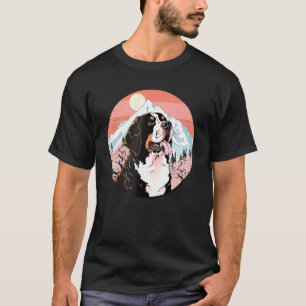 Grote Zwitserse berghond Mount Fuji Funny Landma T-shirt