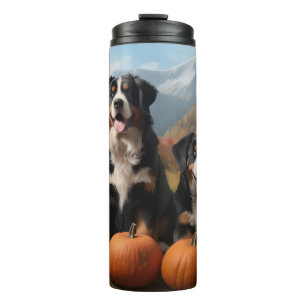 Grote Zwitserse Bergpup Herbstpracht Pompoen Thermosbeker