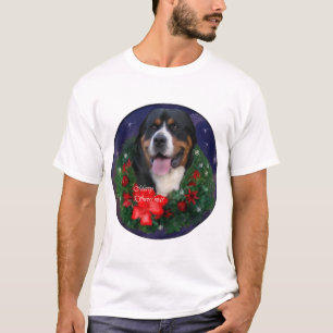 Grote Zwitserse kerstcadeautjes in de bergen T-shirt