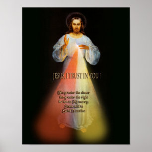 Groter Afbeelding van de Sinner Divine Mercy Poster
