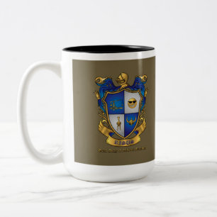 Groter, bouder, GRANDER Tweekleurige Koffiemok