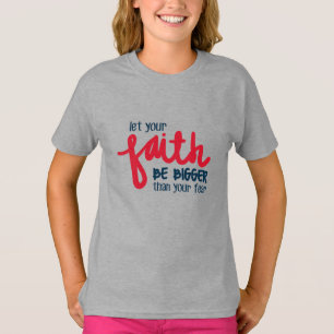Groter dan je angst t-shirt